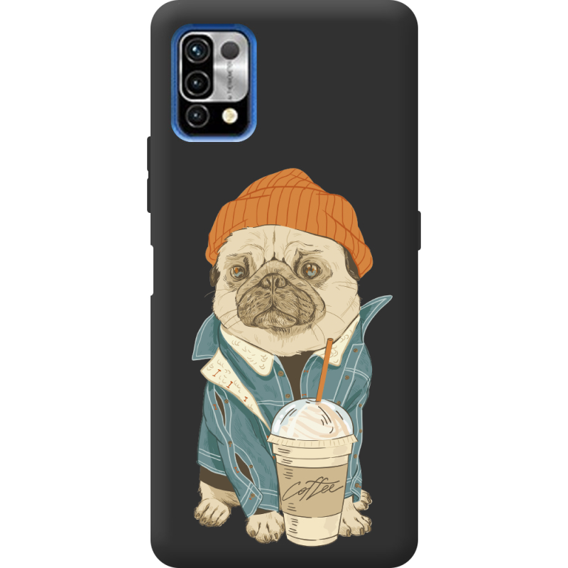 Прозрачный чехол BoxFace Umidigi Power 5 Dog Coffeeman