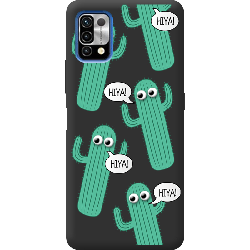 Прозрачный чехол BoxFace Umidigi Power 5 с 3D-глазками HIYA