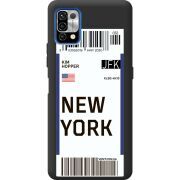 Прозрачный чехол BoxFace Umidigi Power 5 Ticket New York