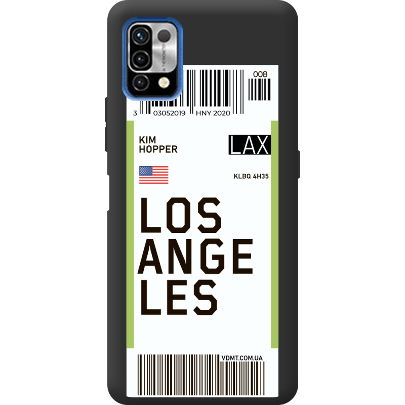 Прозрачный чехол BoxFace Umidigi Power 5 Ticket Los Angeles