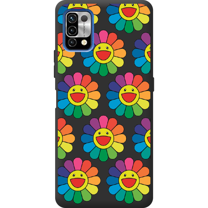 Прозрачный чехол BoxFace Umidigi Power 5 Hippie Flowers