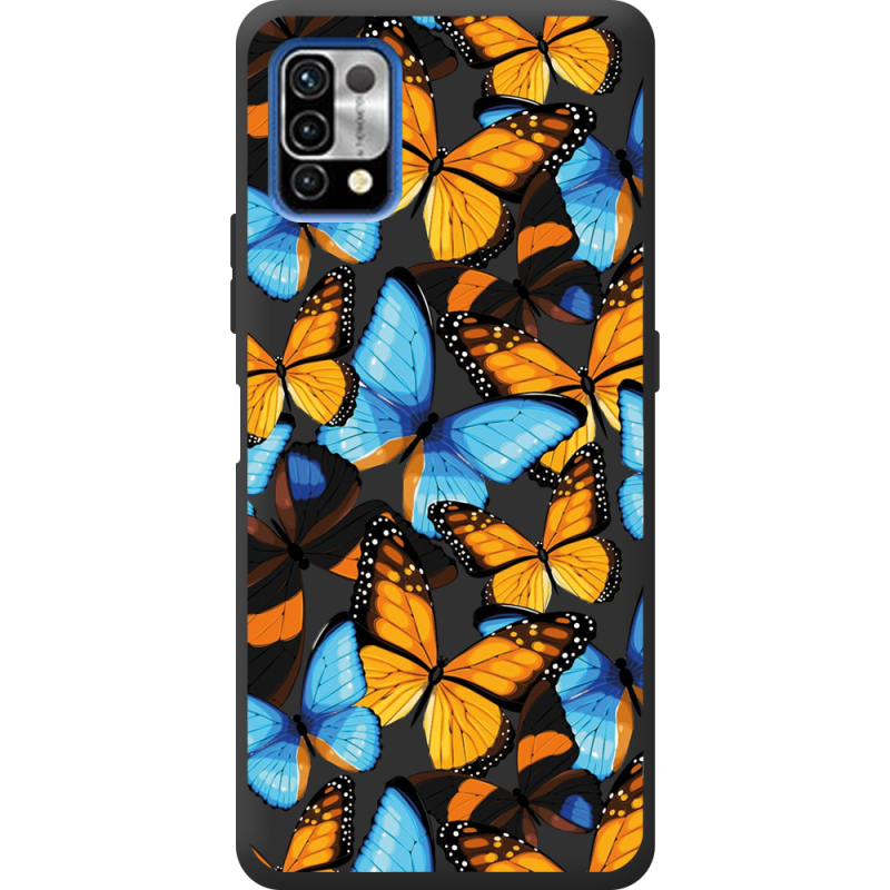 Прозрачный чехол BoxFace Umidigi Power 5 Butterfly Morpho