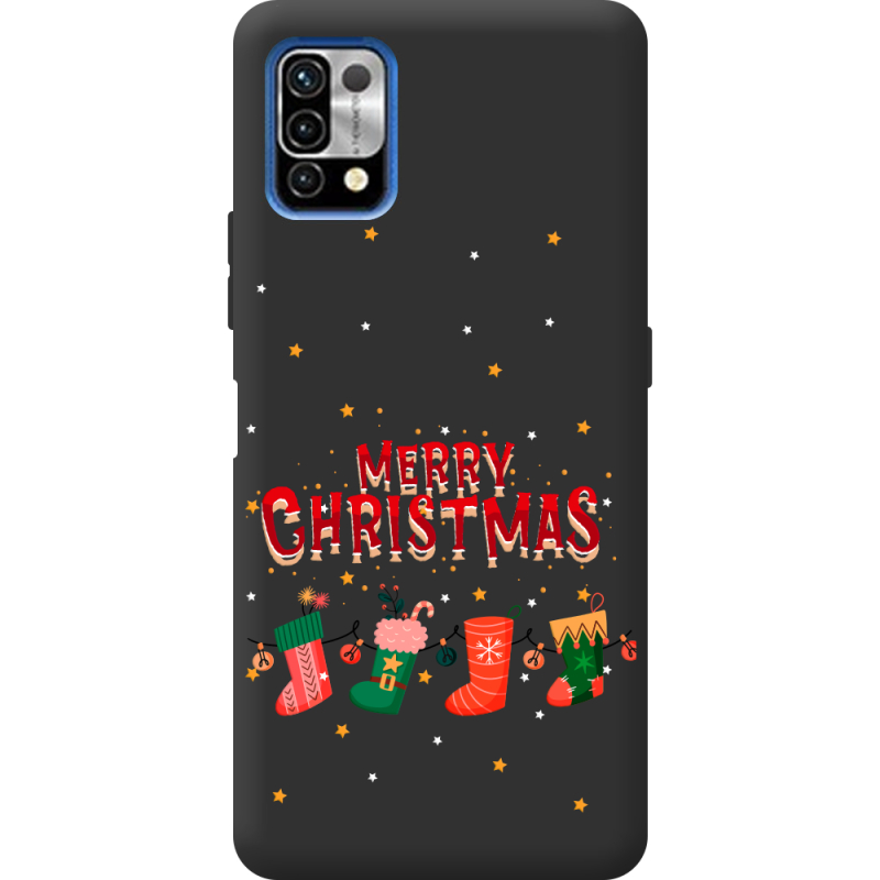 Прозрачный чехол BoxFace Umidigi Power 5 Merry Christmas