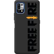 Прозрачный чехол BoxFace Umidigi Power 5 Free Fire Black Logo