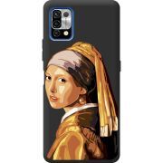 Прозрачный чехол BoxFace Umidigi Power 5 Девушка с жемчужной серёжкой