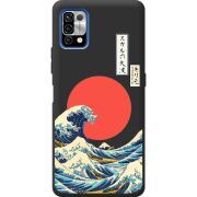 Прозрачный чехол BoxFace Umidigi Power 5 Большая волна в Канагаве