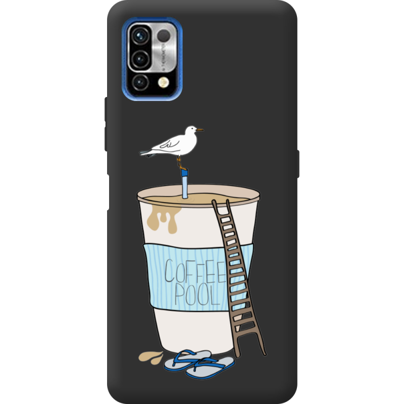 Прозрачный чехол BoxFace Umidigi Power 5 Segull in Cofee Pool