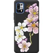 Прозрачный чехол BoxFace Umidigi Power 5 Cherry Blossom