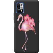 Прозрачный чехол BoxFace Umidigi Power 5 Floral Flamingo