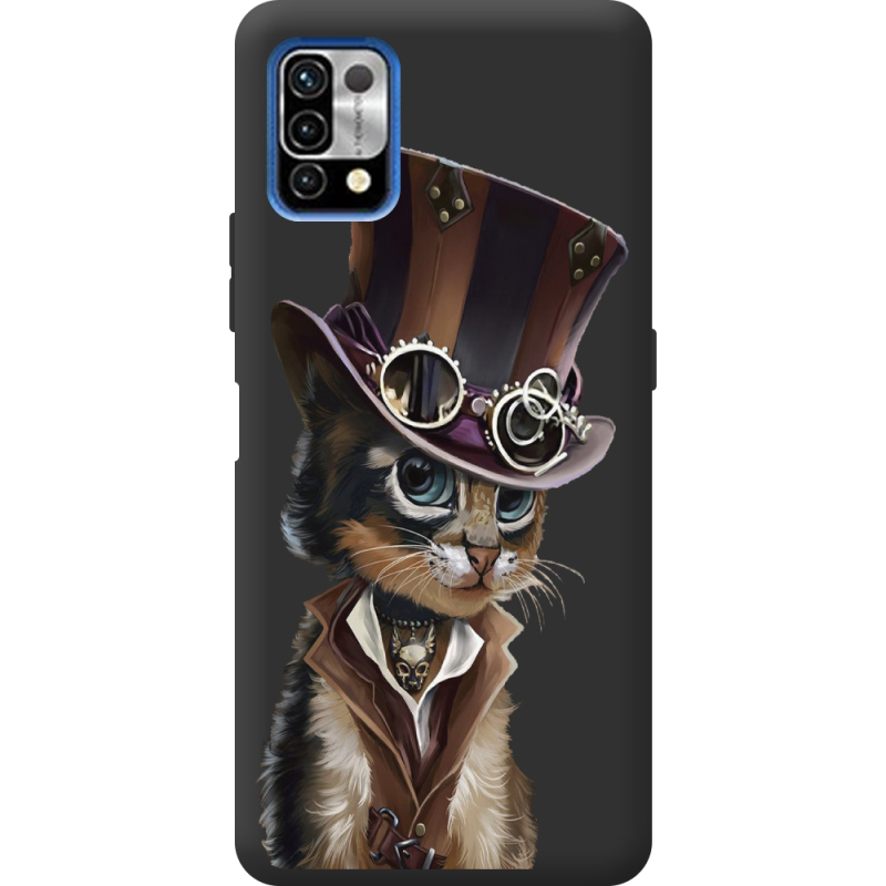 Прозрачный чехол BoxFace Umidigi Power 5 Steampunk Cat