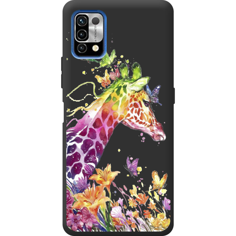 Прозрачный чехол BoxFace Umidigi Power 5 Colorful Giraffe