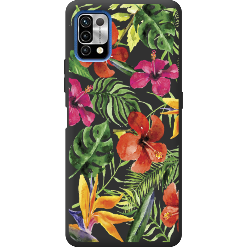 Прозрачный чехол BoxFace Umidigi Power 5 Tropical Flowers