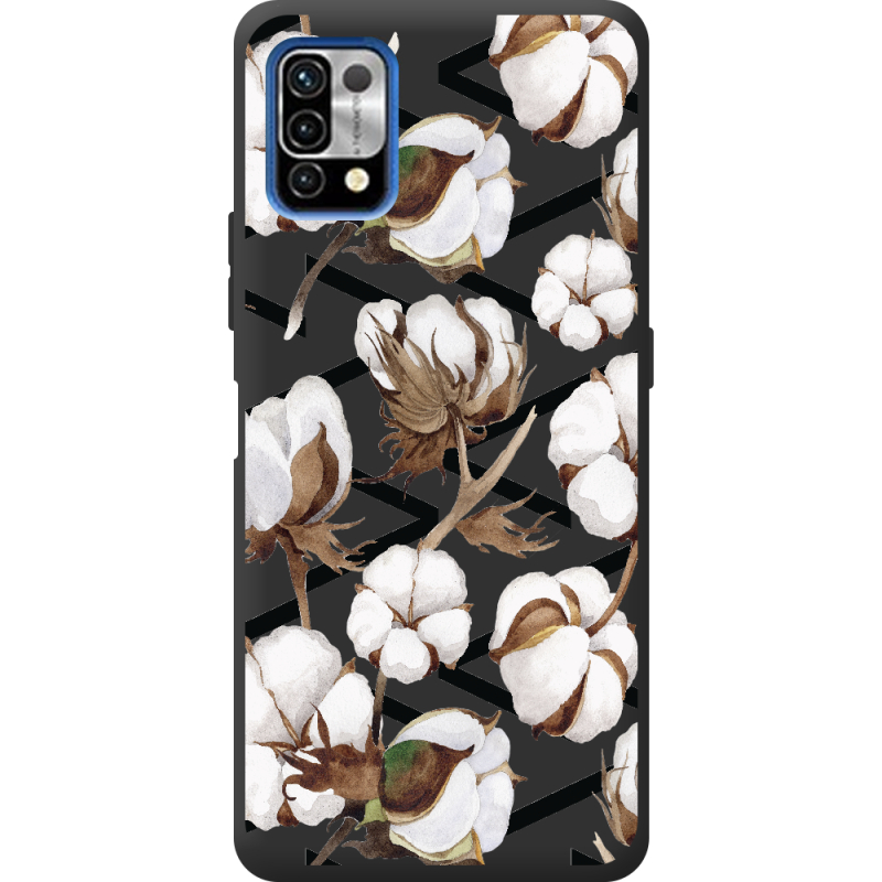 Прозрачный чехол BoxFace Umidigi Power 5 Cotton flowers