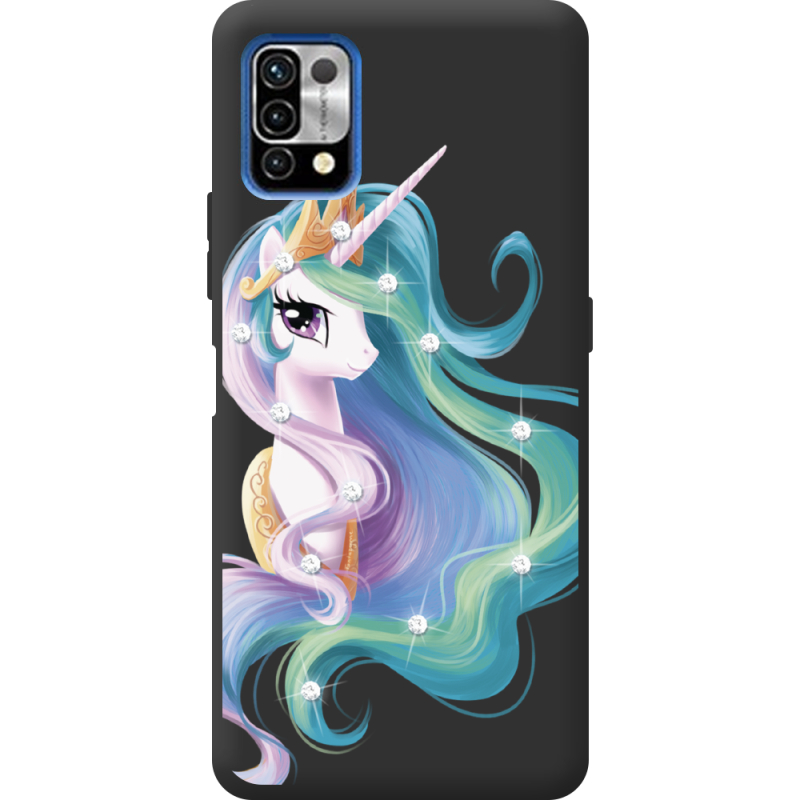 Чехол со стразами Umidigi Power 5 Unicorn Queen