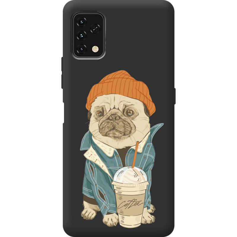 Прозрачный чехол BoxFace Umidigi Power 5S Dog Coffeeman