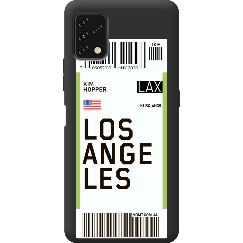 Прозрачный чехол BoxFace Umidigi Power 5S Ticket Los Angeles