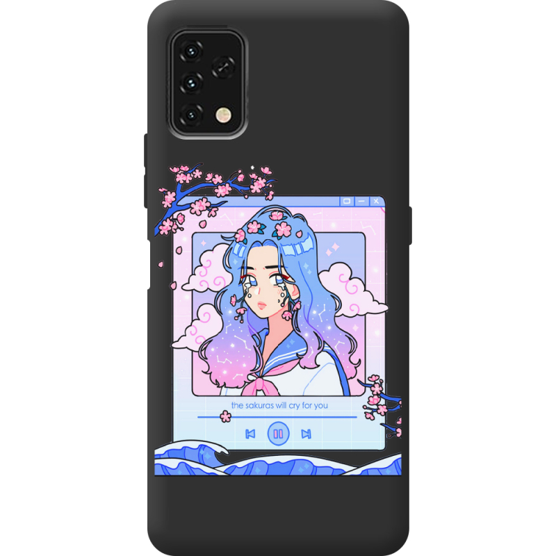 Прозрачный чехол BoxFace Umidigi Power 5S The Sakuras Will Cry For You