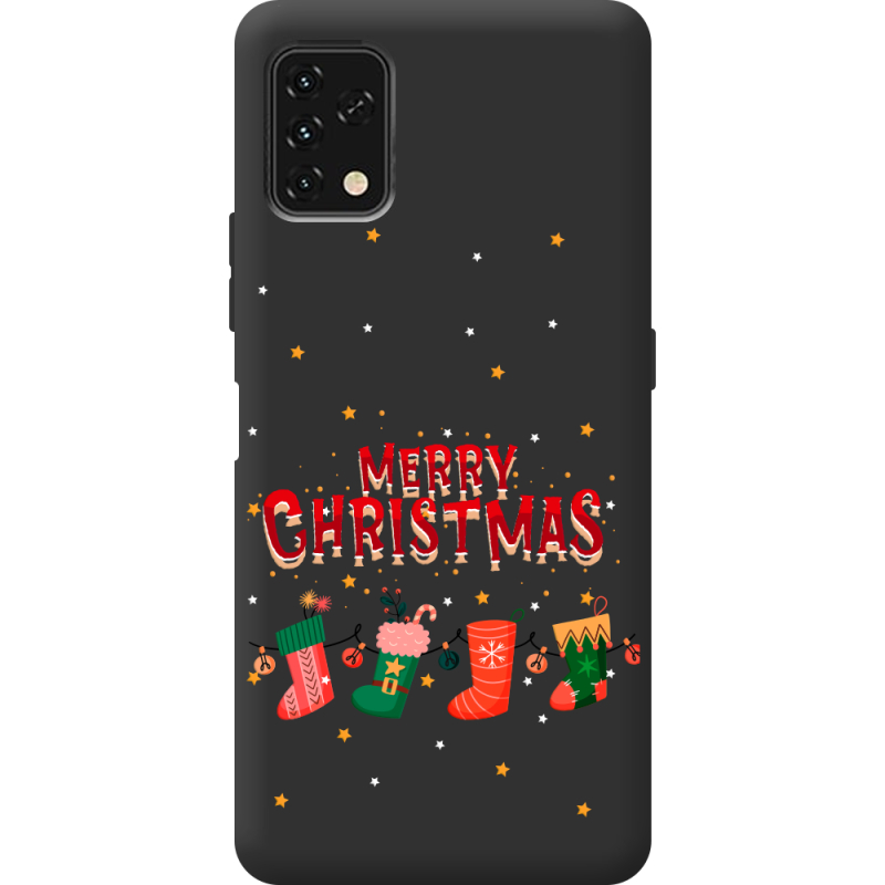 Прозрачный чехол BoxFace Umidigi Power 5S Merry Christmas