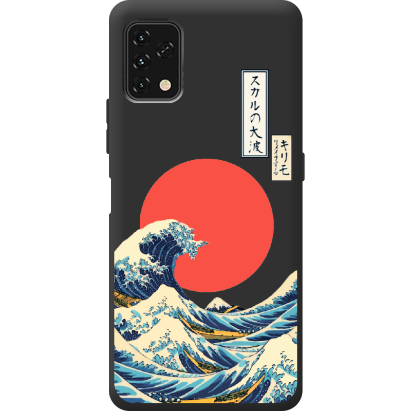 Прозрачный чехол BoxFace Umidigi Power 5S Большая волна в Канагаве