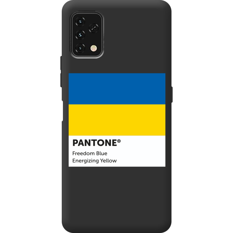 Прозрачный чехол BoxFace Umidigi Power 5S Pantone вільний синій