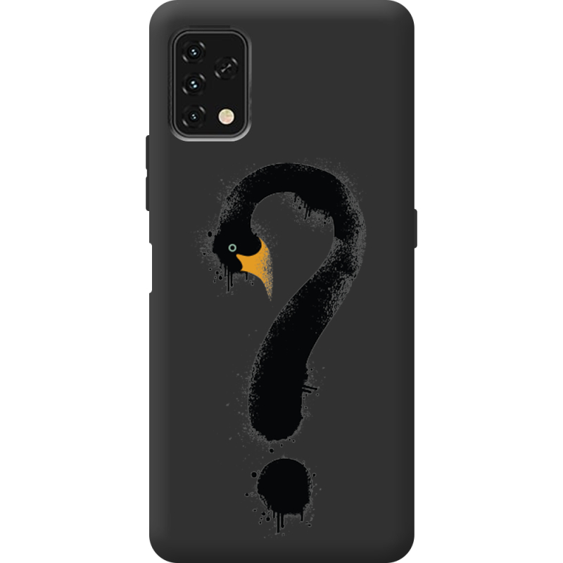 Прозрачный чехол BoxFace Umidigi Power 5S Swan question