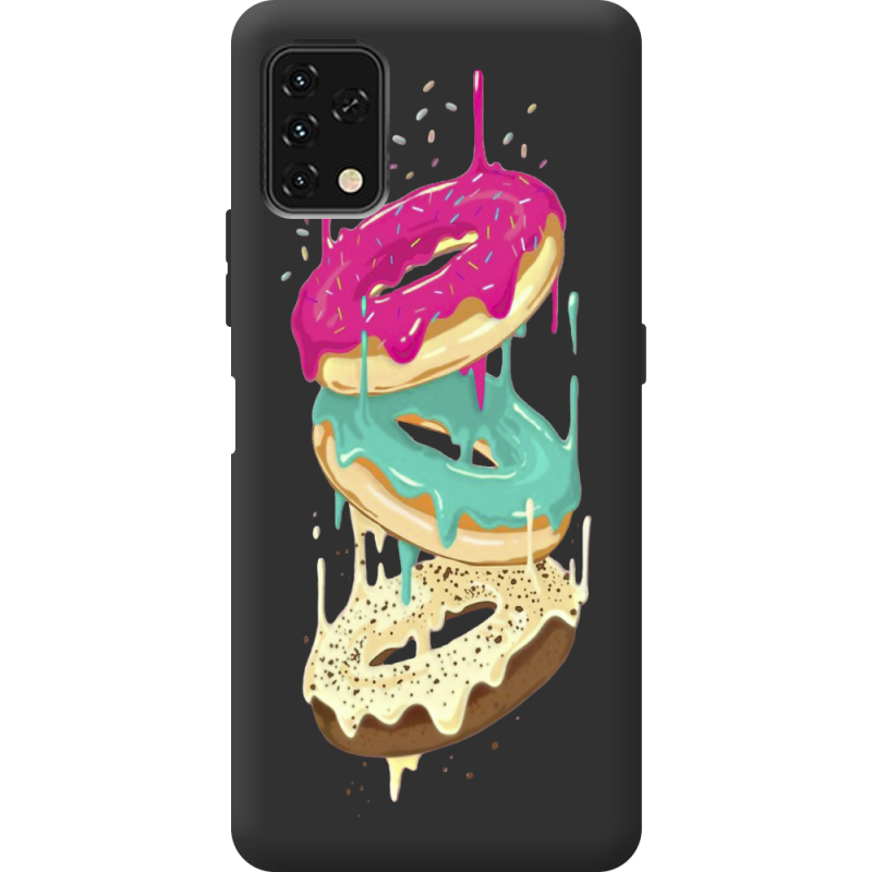 Прозрачный чехол BoxFace Umidigi Power 5S Donuts