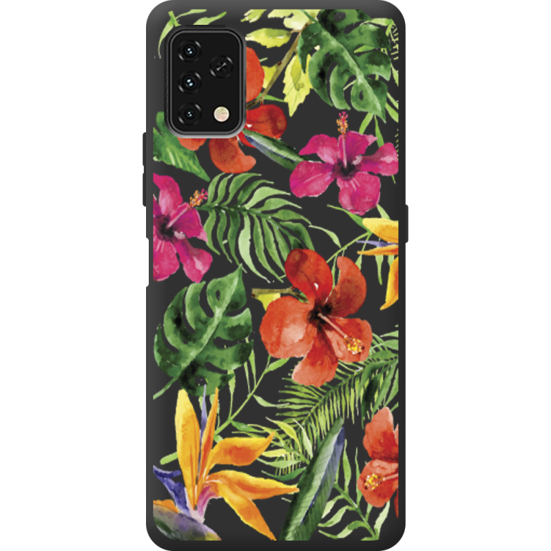 Прозрачный чехол BoxFace Umidigi Power 5S Tropical Flowers