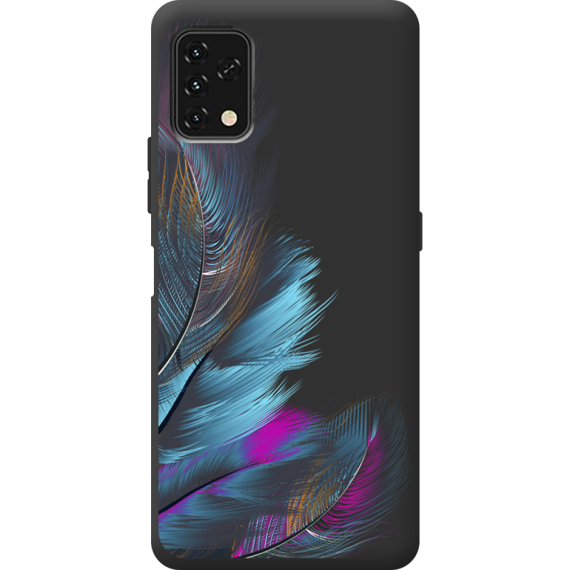 Прозрачный чехол BoxFace Umidigi Power 5S Feathers