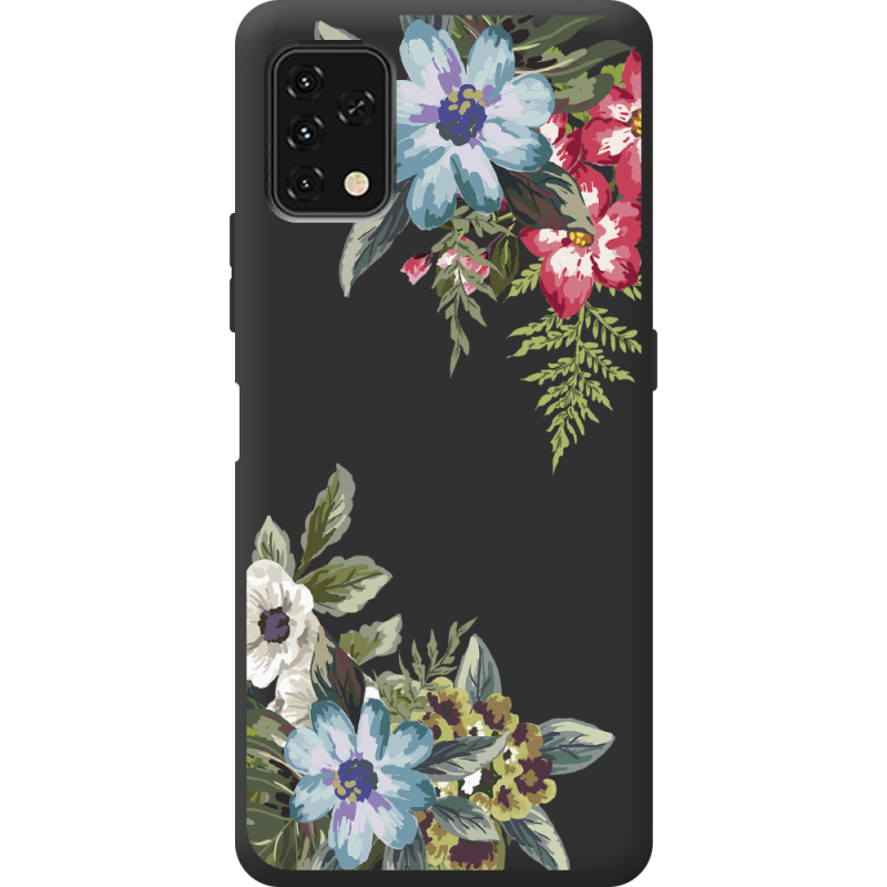 Прозрачный чехол BoxFace Umidigi Power 5S Floral