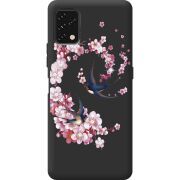 Чехол со стразами Umidigi Power 5S Swallows and Bloom