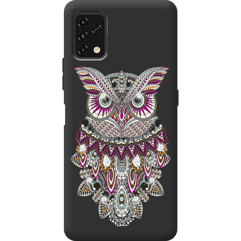Чехол со стразами Umidigi Power 5S Owl