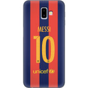 Чехол Uprint Samsung J610 Galaxy J6 Plus 2018 Messi 10