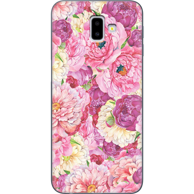 Чехол Uprint Samsung J610 Galaxy J6 Plus 2018 Pink Peonies