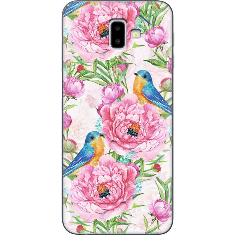 Чехол Uprint Samsung J610 Galaxy J6 Plus 2018 Birds and Flowers