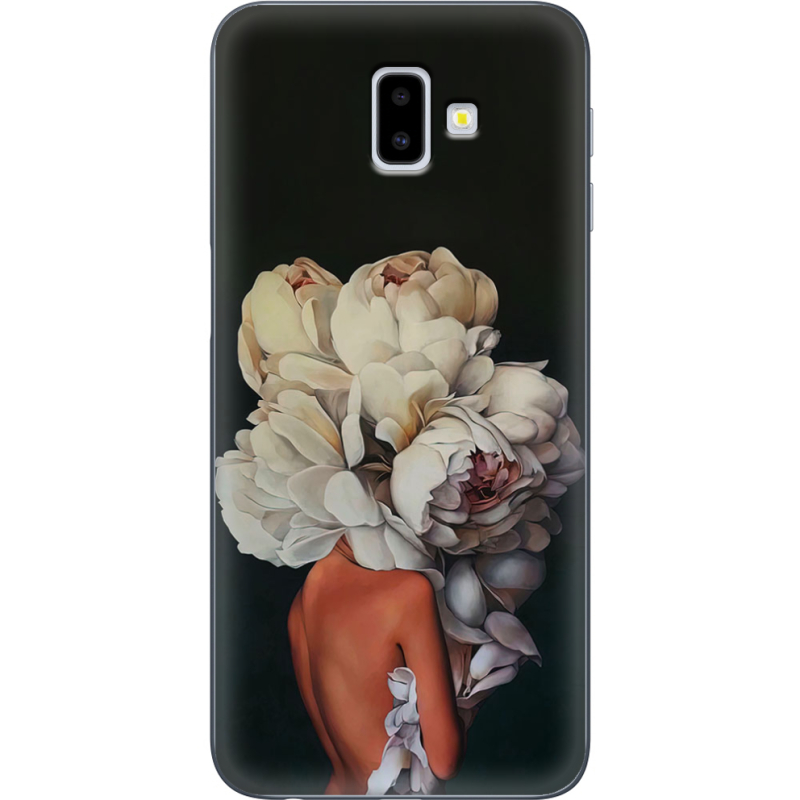 Чехол Uprint Samsung J610 Galaxy J6 Plus 2018 Exquisite White Flowers