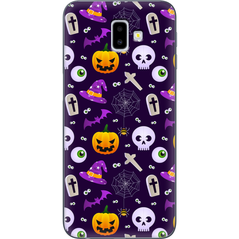 Чехол Uprint Samsung J610 Galaxy J6 Plus 2018 Halloween Purple Mood