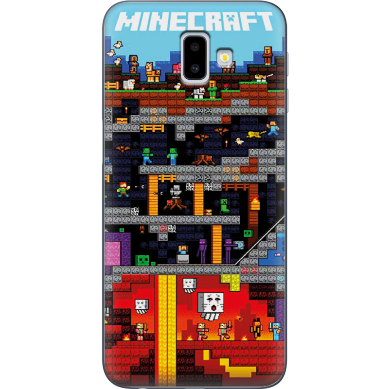 Чехол Uprint Samsung J610 Galaxy J6 Plus 2018 Minecraft Lode Runner