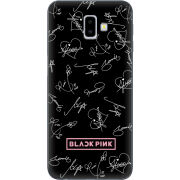 Чехол Uprint Samsung J610 Galaxy J6 Plus 2018 Blackpink автограф