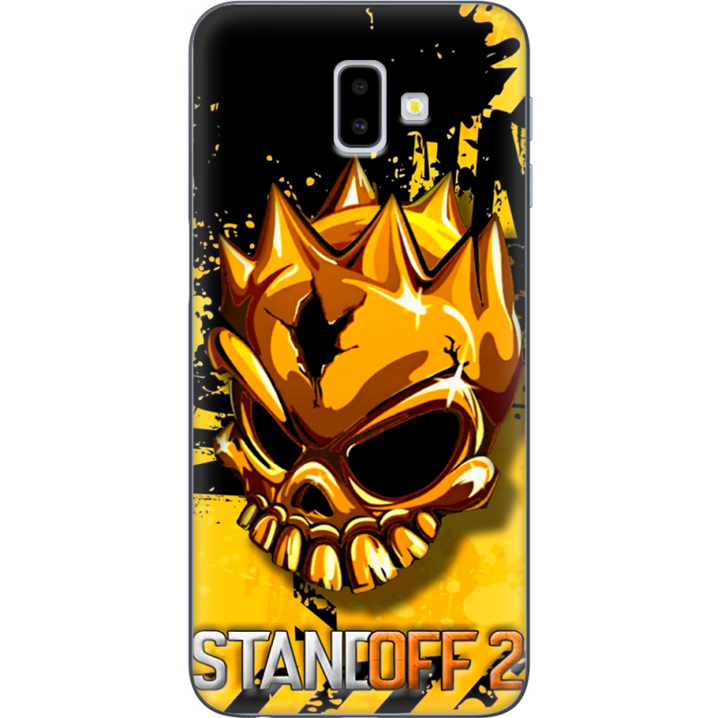 Чехол Uprint Samsung J610 Galaxy J6 Plus 2018 StandOff 2 gold