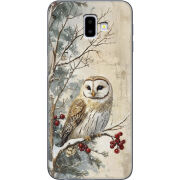 Чехол Uprint Samsung J610 Galaxy J6 Plus 2018 Christmas Owl