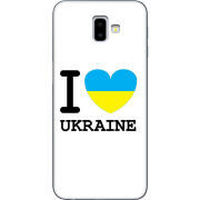 Чехол Uprint Samsung J610 Galaxy J6 Plus 2018 I love Ukraine