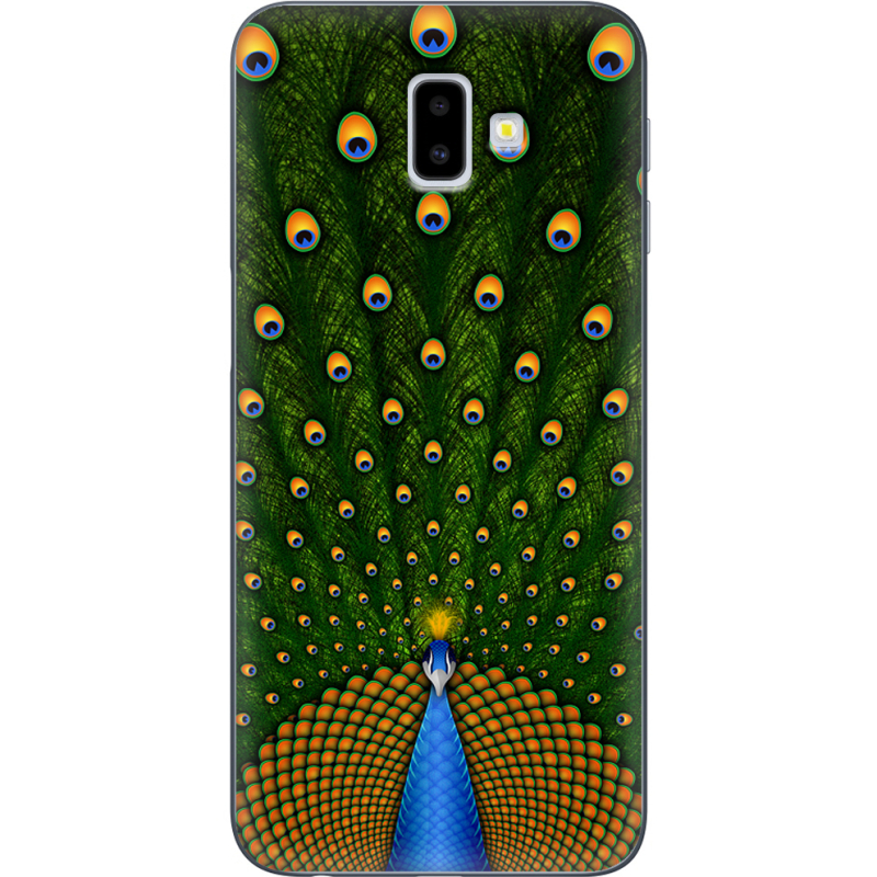Чехол Uprint Samsung J610 Galaxy J6 Plus 2018 Peacocks Tail