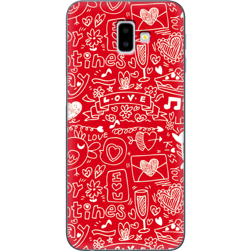 Чехол Uprint Samsung J610 Galaxy J6 Plus 2018 Happy Valentines