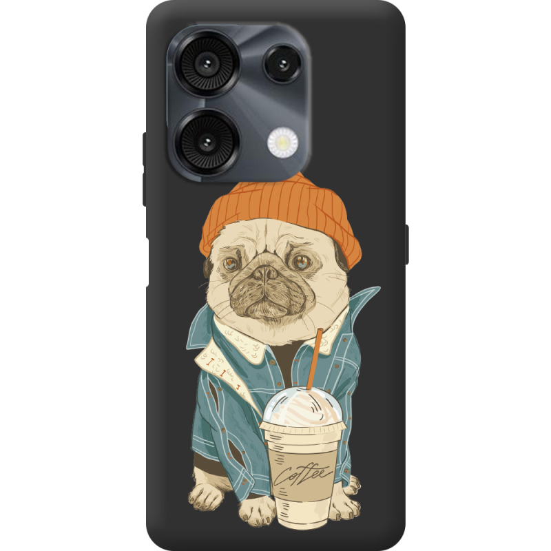 Прозрачный чехол BoxFace Umidigi G9 5G Dog Coffeeman