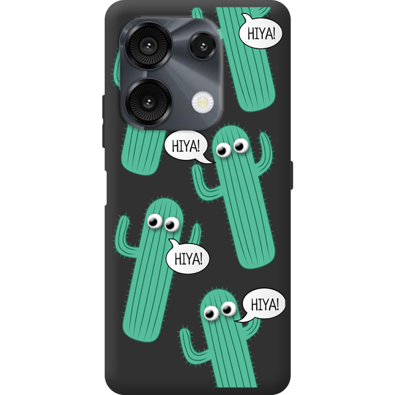 Прозрачный чехол BoxFace Umidigi G9 5G с 3D-глазками HIYA