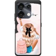 Прозрачный чехол BoxFace Umidigi G9 5G Travel Girl