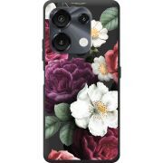 Прозрачный чехол BoxFace Umidigi G9 5G Floral Dark Dreams