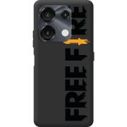Прозрачный чехол BoxFace Umidigi G9 5G Free Fire Black Logo