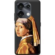 Прозрачный чехол BoxFace Umidigi G9 5G Девушка с жемчужной серёжкой