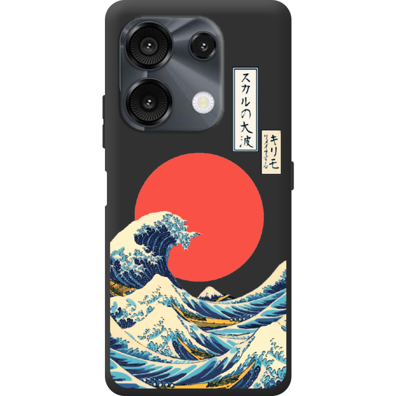 Прозрачный чехол BoxFace Umidigi G9 5G Большая волна в Канагаве